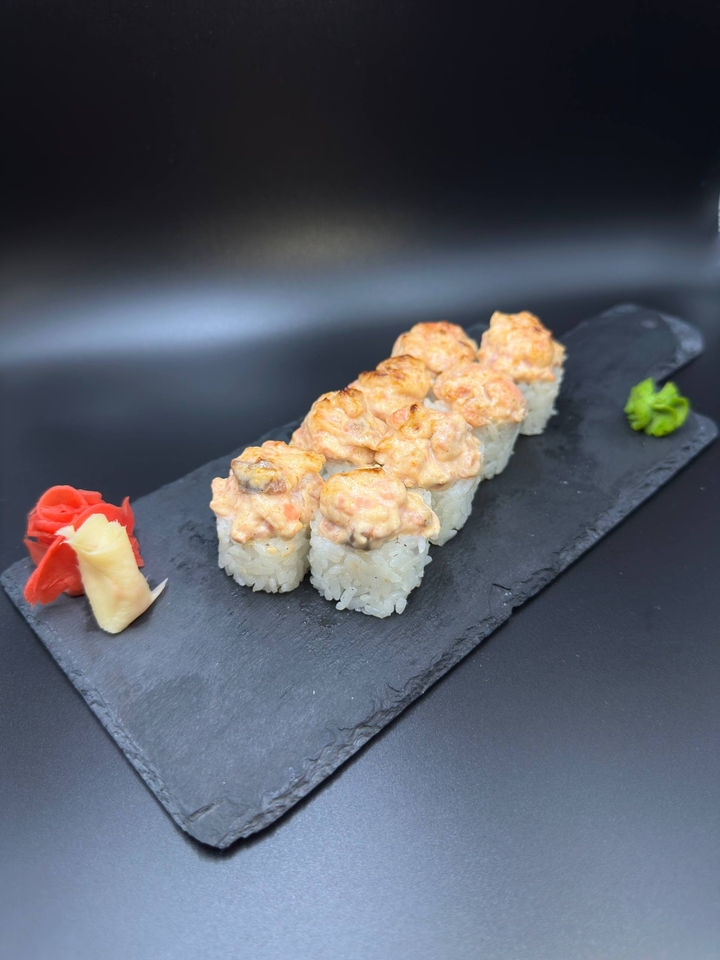 Горячий лосось