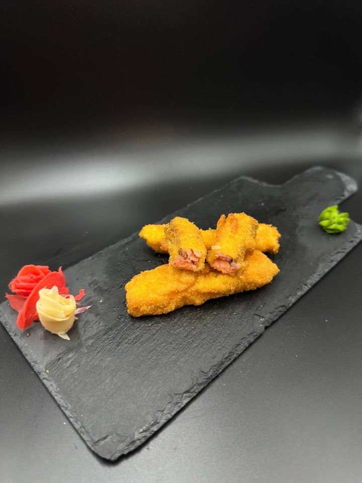 Лосось в кляре