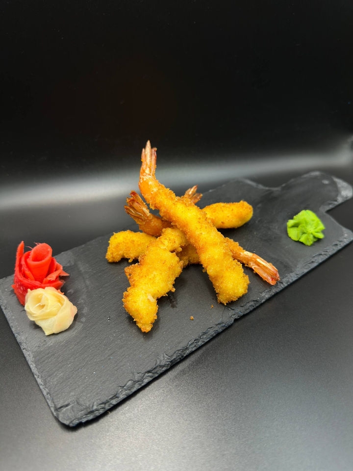 Креветки темпура