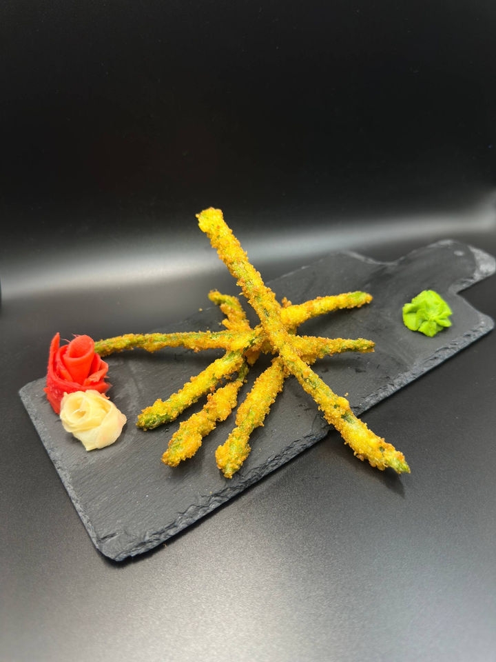 Спаржа темпура