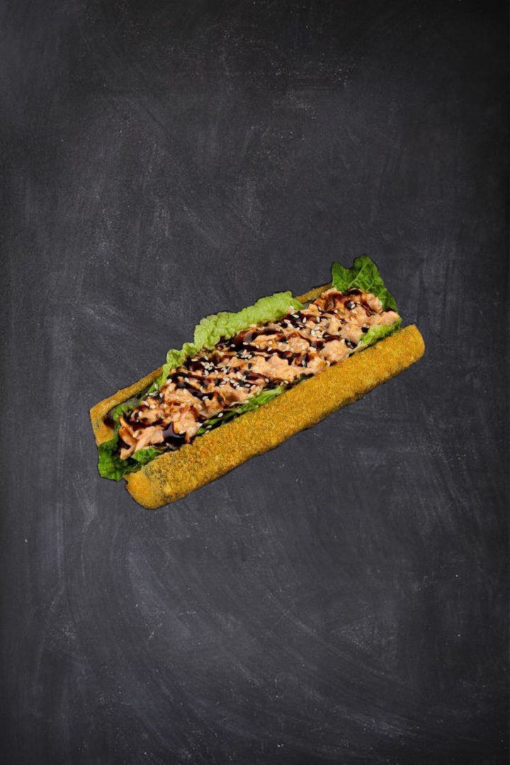 Сушидог с креветкой и крабом