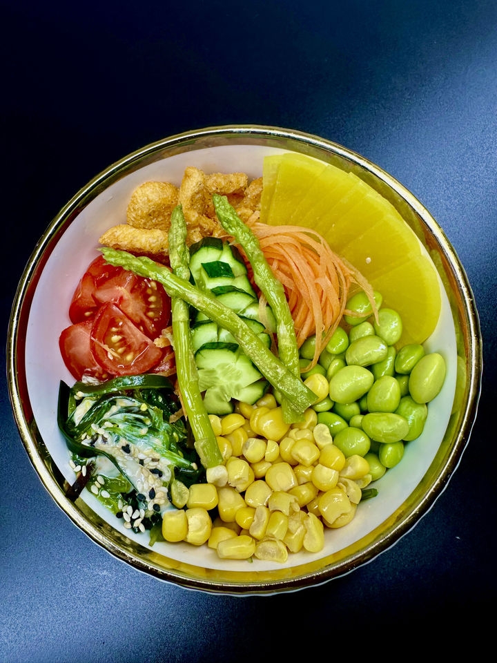 Поке вегетарианский