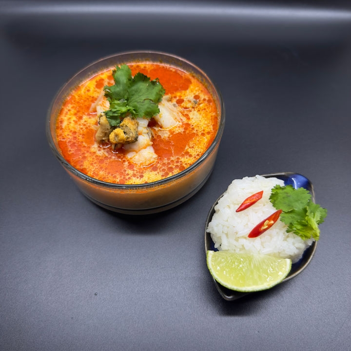 Том Ям с морепродуктами 🌶️