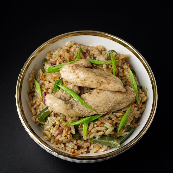 Рис с курицей