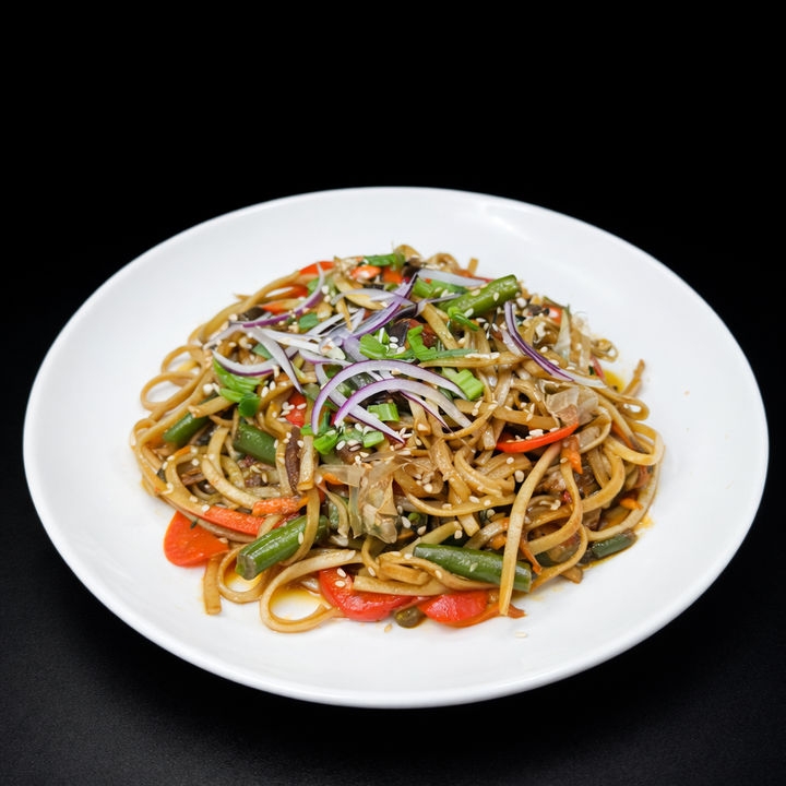 Удон с овощами