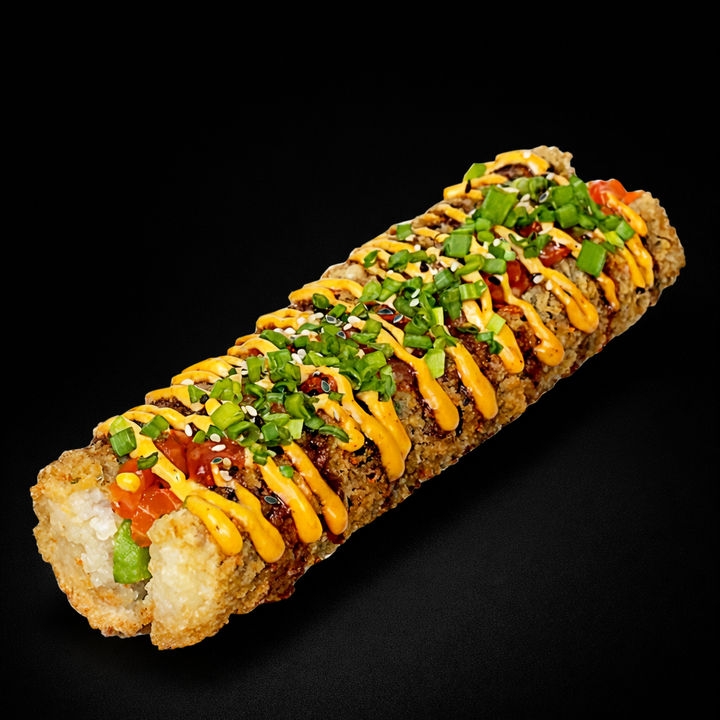 Сушидог с лососем и тунцом