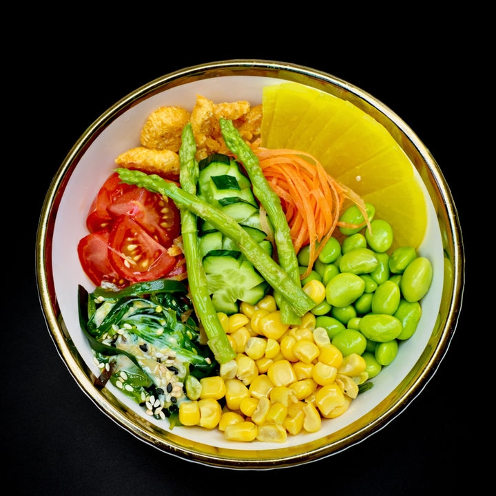 Поке вегетарианский