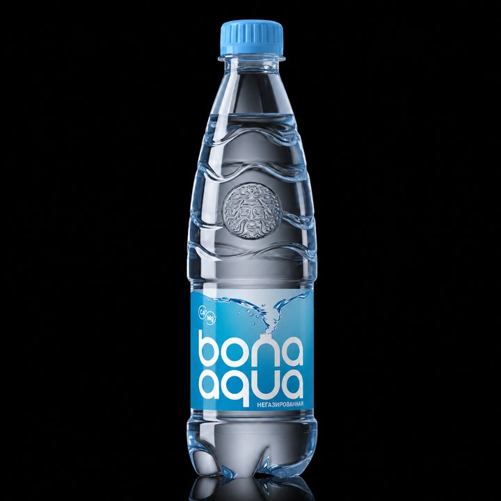 Вода питьевая Бона Аква негазированная 0.5л