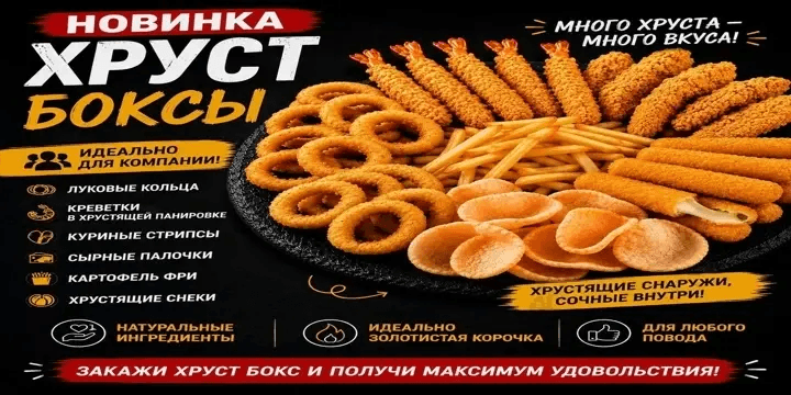 🔥 НОВИНКА — ХРУСТ БОКСЫ 🔥