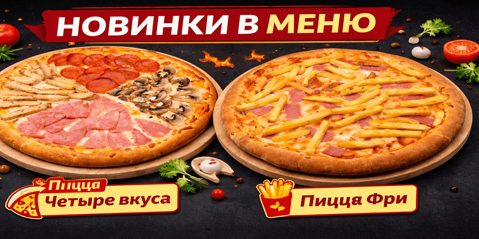 🔥 НОВИНКИ В МЕНЮ 🔥